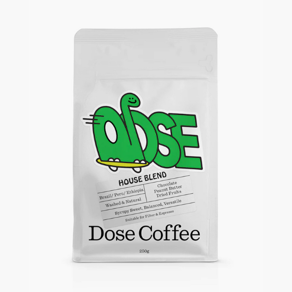 Dose Coffee House Blend Eight Ounce Coffee