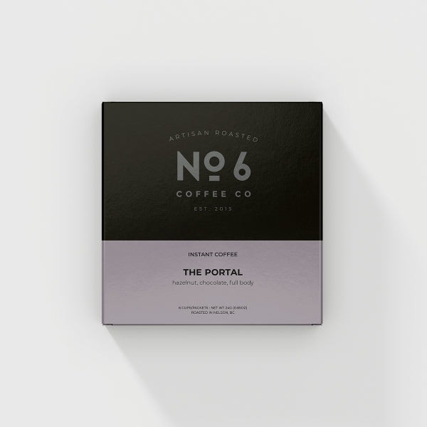 No6 - INSTANT The Portal (Pack of 6) / Coffee | Eight Ounce Coffee