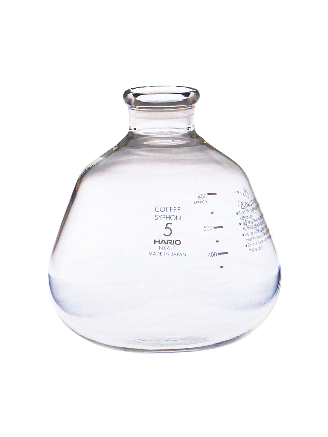 HARIO Replacement NEXT Syphon Lower Bowl / Parts | Eight Ounce Coffee