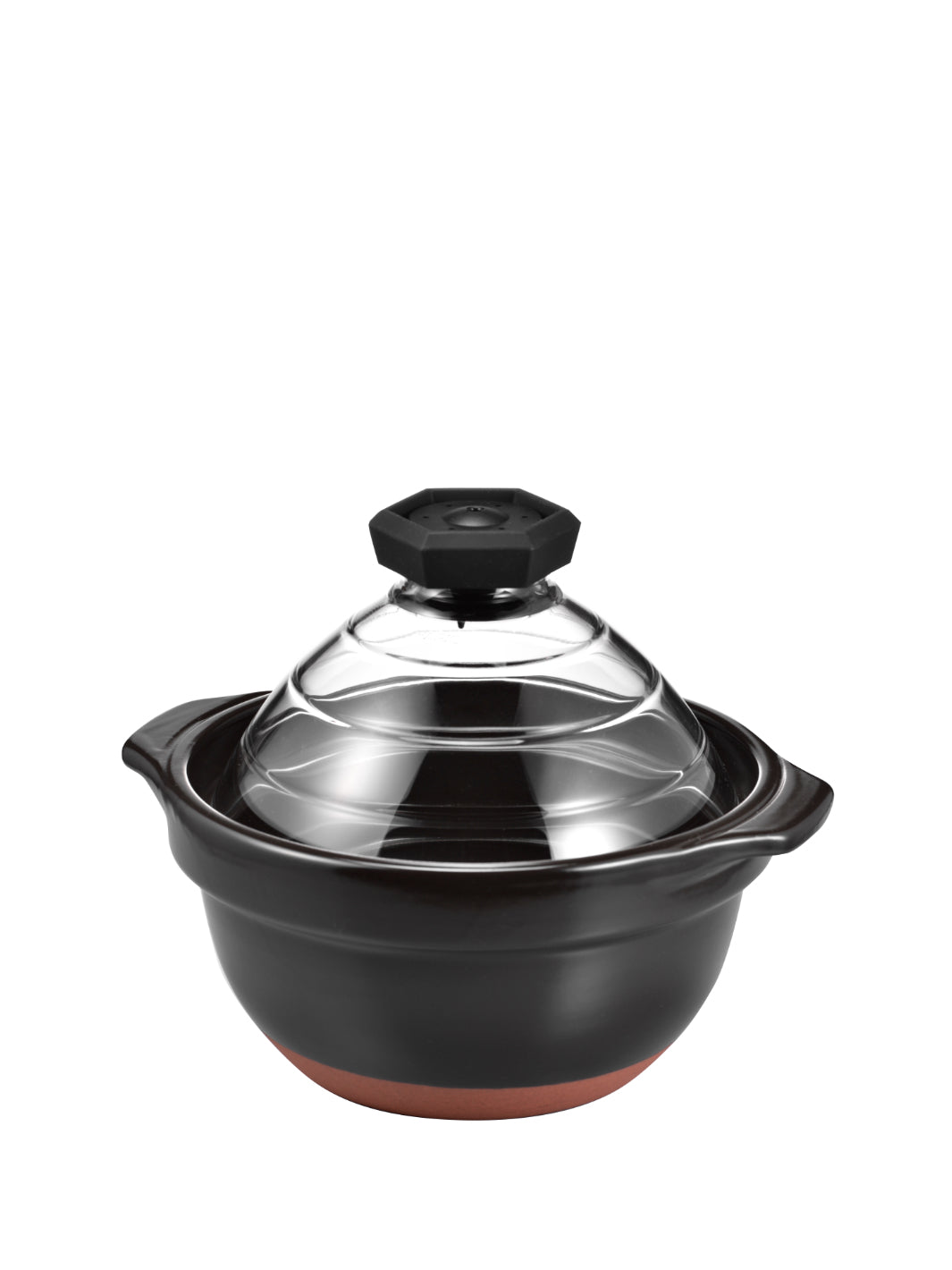 HARIO Gohangama Glass Lid Rice Cooker Eight Ounce Coffee