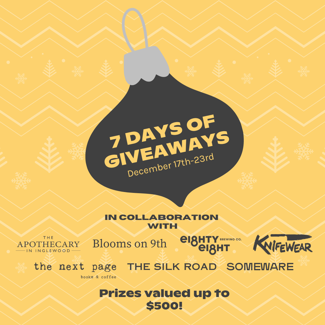 7 Days of Giveaways!