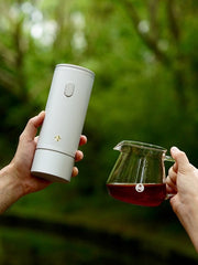 Millab E01 Electric Grinder and Timemore Carafe