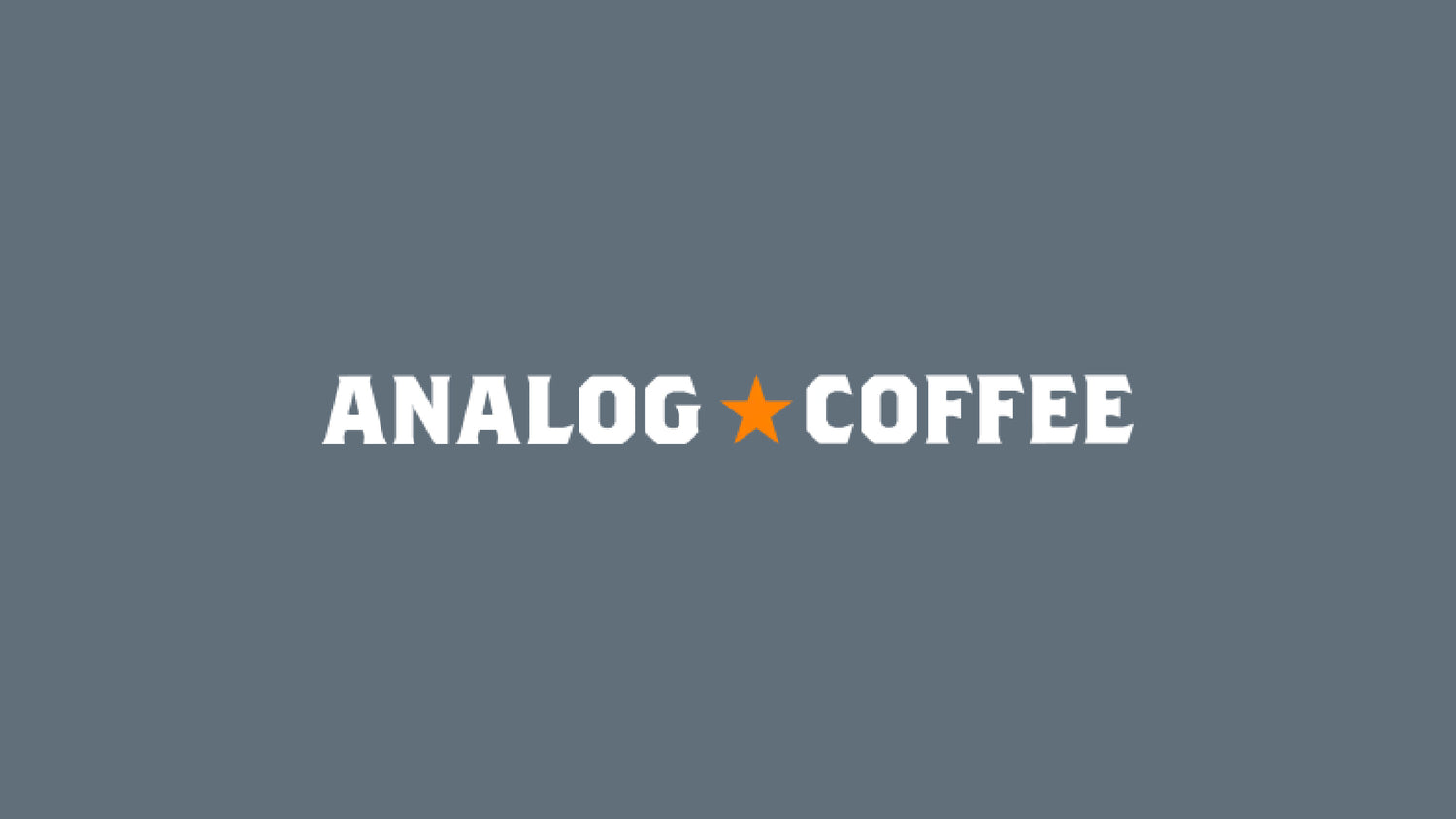 Analog Coffee