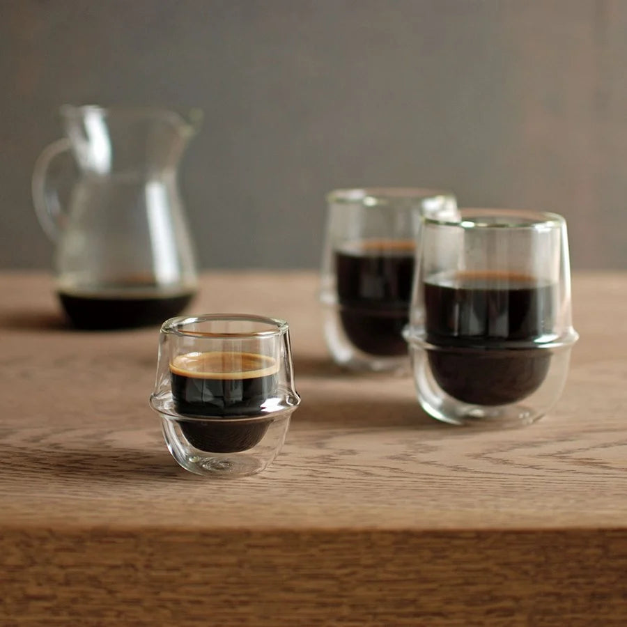 Kinto Kronos Coffee Glass