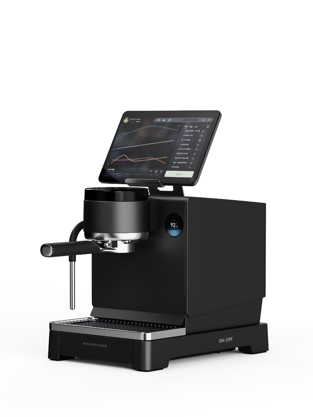 WENDOUGEE Lita Espresso Machine (120V) (w/ Hot Water Output) (120V) (Black) (Lightly Used)