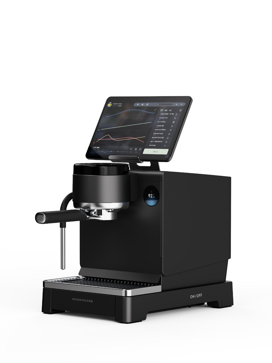 WENDOUGEE Lita Espresso Machine (120V) (w/ Hot Water Output) (120V) (Black) (Lightly Used)