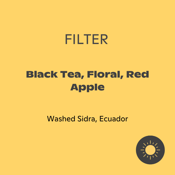 September - Juan Peña: Washed Sidra