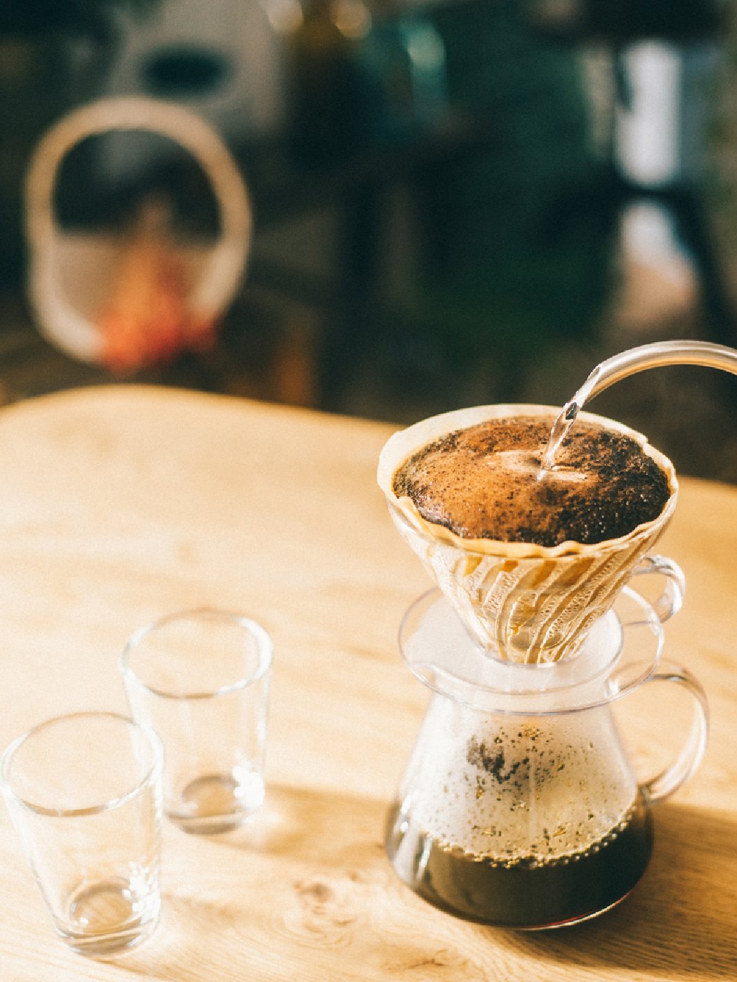 HARIO SIMPLY V60 Glass Brewing Set