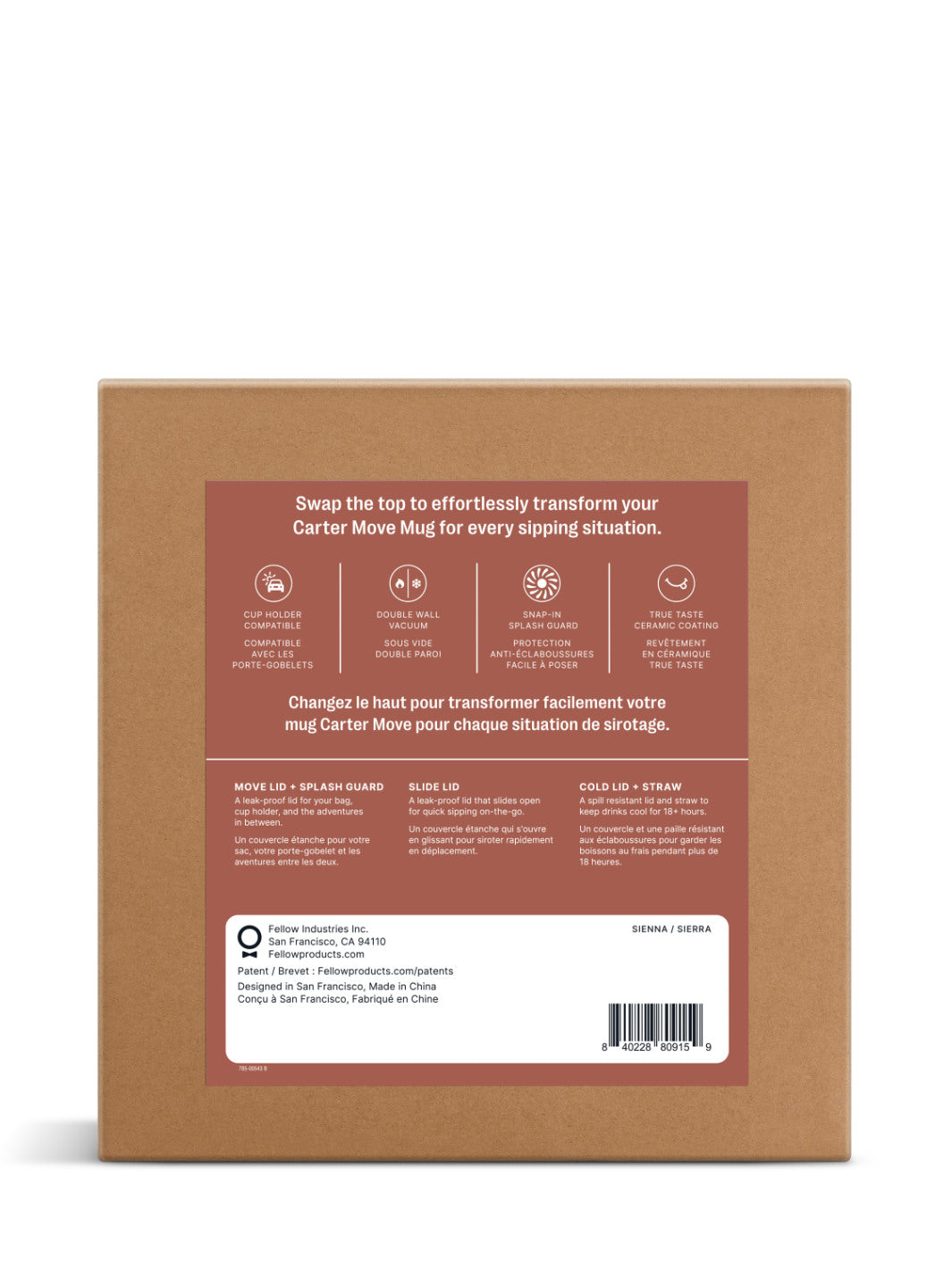 FELLOW Carter 3-in-1 Sip System (474ml/16oz)