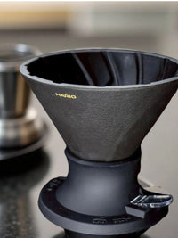 Photo of HARIO V60-02 Alpha Series SWITCH Immersion Dripper (200ml/6.76oz) (Ceramic) ( ) [ HARIO ] [ Steep and Release Brewers ]