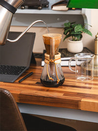 Photo of CHEMEX® Natural Half Moon Filters (100-Pack) ( ) [ Chemex ] [ Paper Filters ]