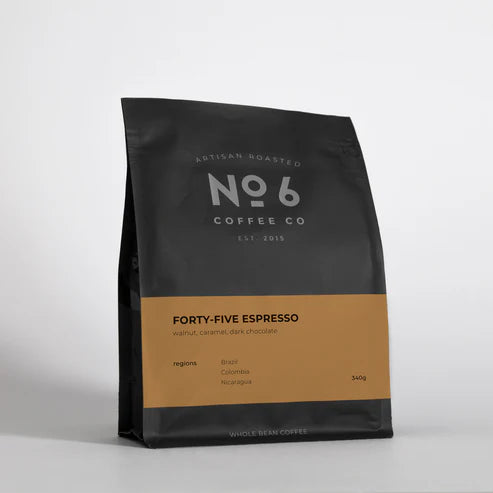 Photo of No6 - Forty-Five Espresso Blend ( Default Title ) [ No6 Coffee Co. ] [ Coffee ]