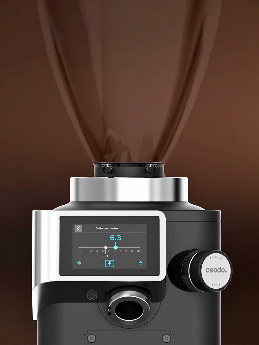 CEADO Rev Titan Espresso Grinder (120V) (⌀83mm) (w/ WAM Module + Iron Candy Burrs)