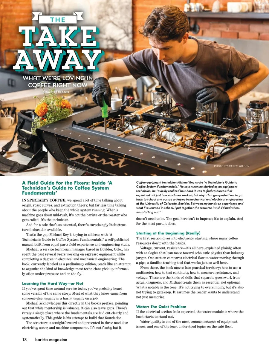 Barista Magazine LIMIT ONE