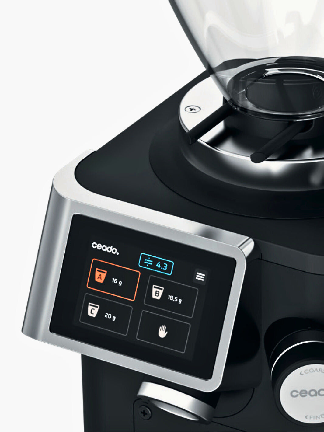 CEADO Rev Titan Espresso Grinder (120V) (⌀83mm) (w/ PFA Module)