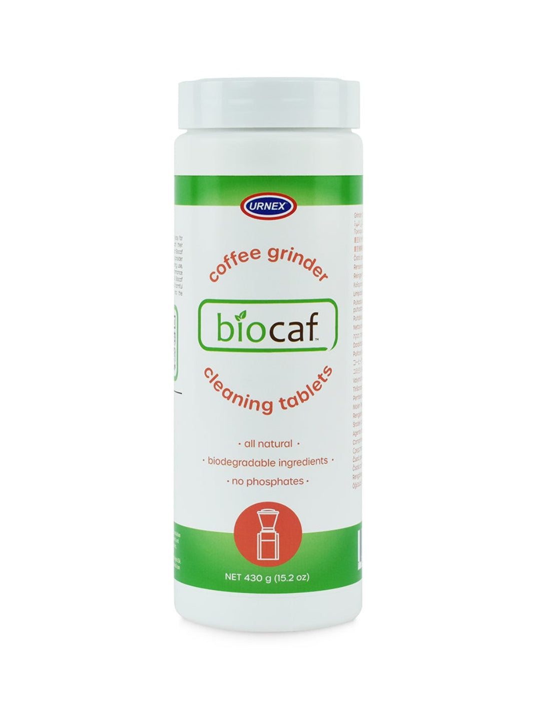 URNEX Biocaf Grinder Cleaning Tablets