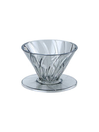 Photo of HARIO V60-01 Alpha Series Dripper (Tritan) ( Black ) [ HARIO ] [ Pourover Brewers ]