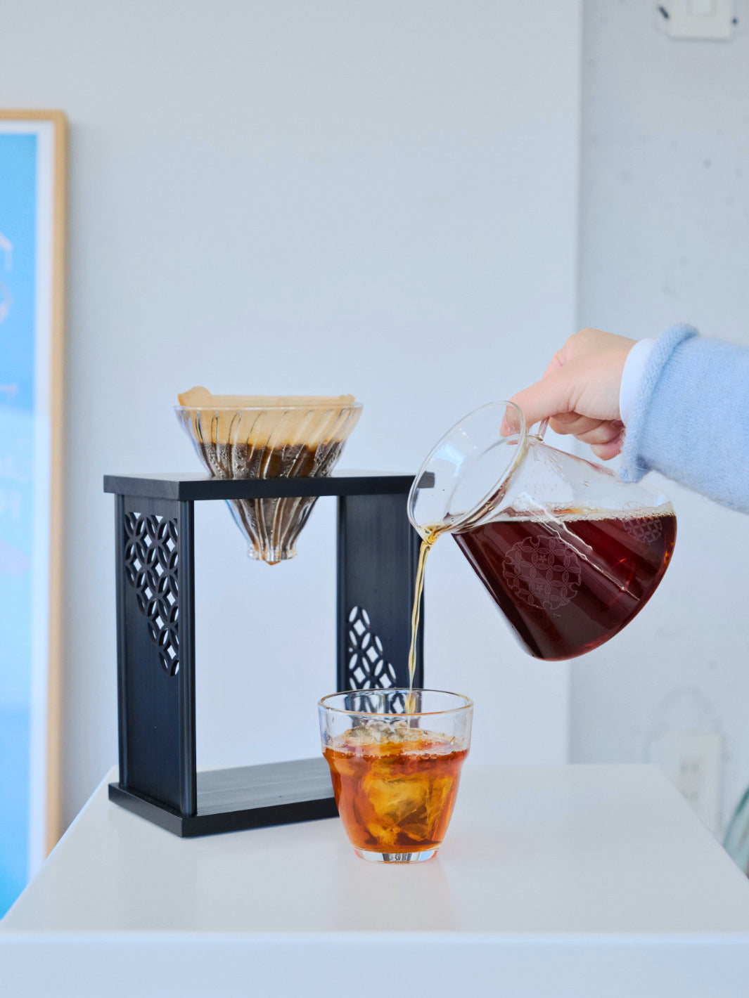 HARIO AYA Shippō Drip Stand Set