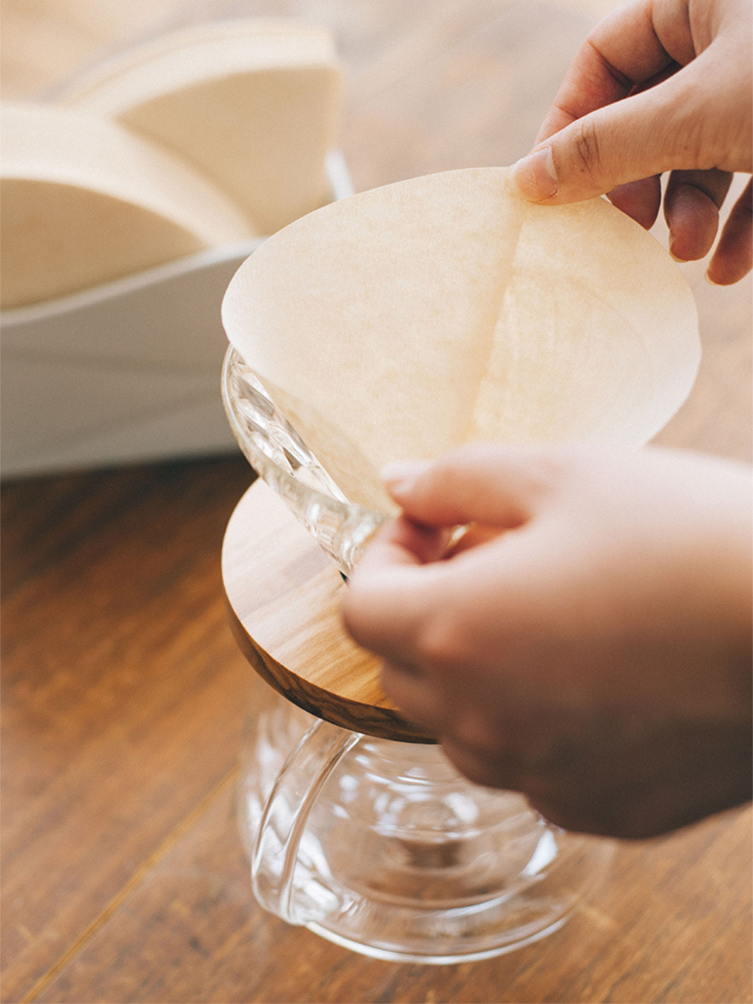 HARIO V60-02 Filters (40-Pack) (Brown) (Damaged Box)