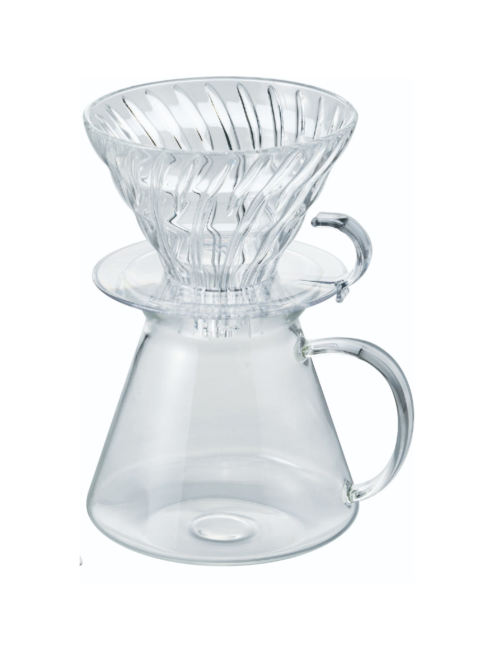 Photo of HARIO SIMPLY V60 Glass Brewing Set ( Default Title ) [ HARIO ] [ Coffee Kits ]