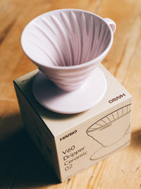 Photo of HARIO V60-02 Dripper (Ceramic) ( ) [ HARIO ] [ Pourover Brewers ]