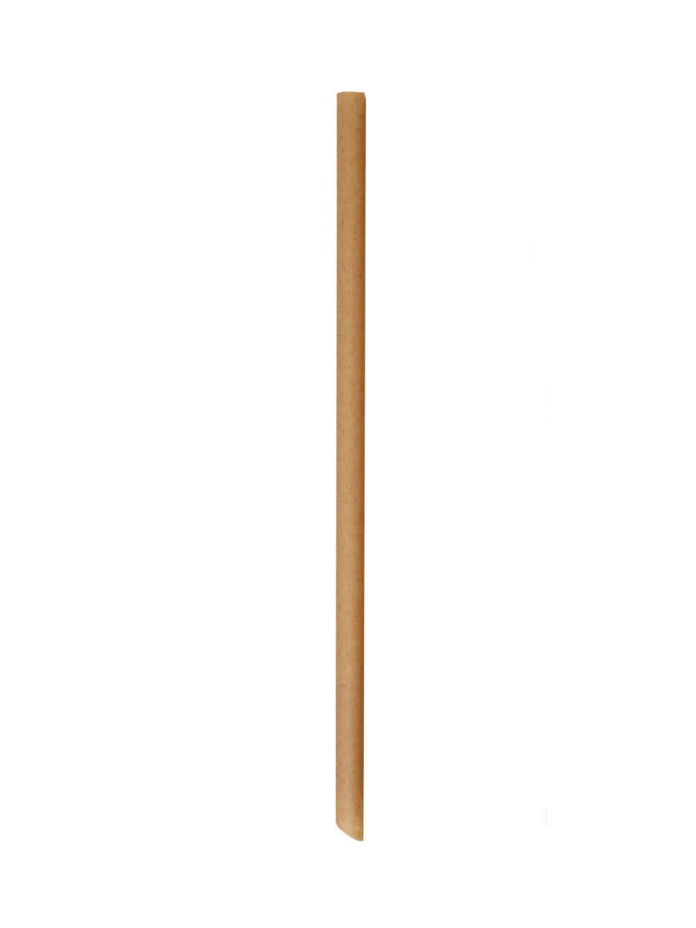 Photo of LITTLE GREEN PANDA Paper-Wrapped Home Compostable Straw (⌀8x210mm/⌀0.3x8.3in) (Angled Cut) (180-Pack) ( ) [ Little Green Panda ] [ Single Use Straws ]