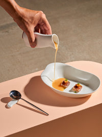 Photo of COOKPLAY Jelly Mini Jar Server Vase (250ml/8.45oz) (Glazed White) ( ) [ Cookplay ] [ Water Servers ]