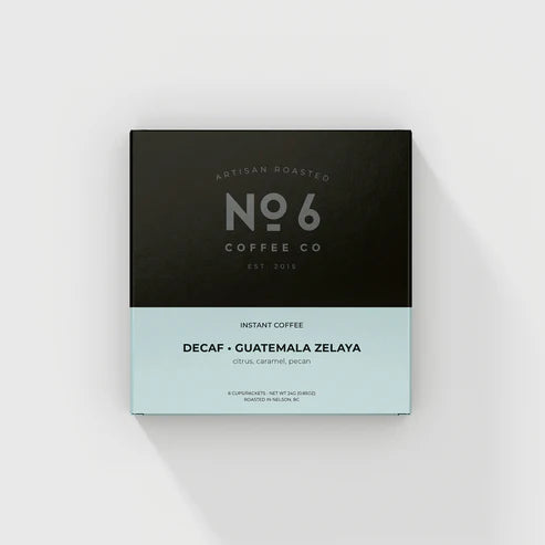 No6 - INSTANT Decaf: Zelaya (Pack of 6)