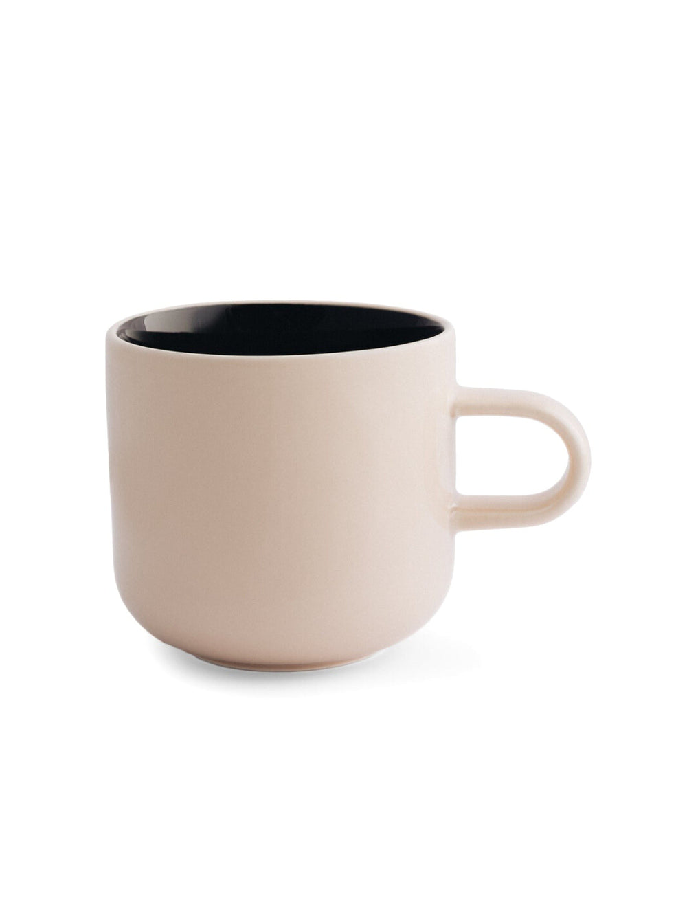 Photo of ACME x Karen Walker Bobby Medium Mug (300ml/10.14oz) ( Macadamia + Black ) [ Acme & Co. ] [ Coffee Cups ]