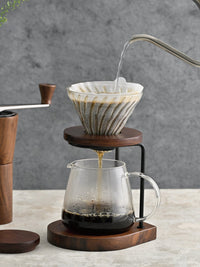 Photo of HARIO Drip Stand (Walnut) ( ) [ HARIO ] [ Brewing Accessories ]