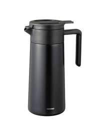 Photo of HARIO Double-Walled Thermal Pot (w/ Ceramic Coating) (800ml/27oz) ( Black ) [ HARIO ] [ Decanters ]