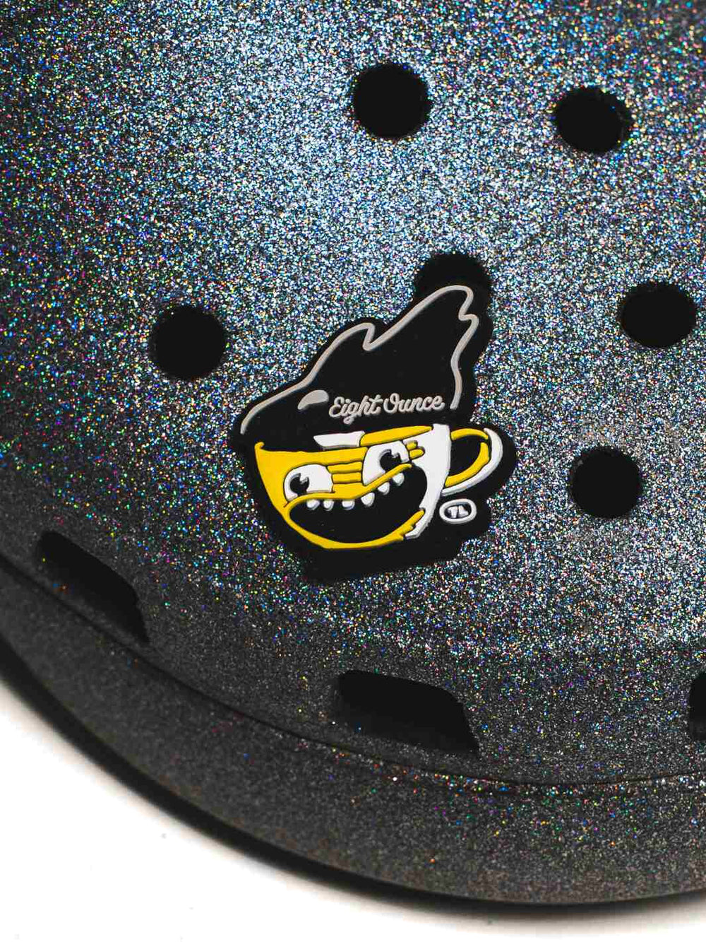 Photo of EIGHT OUNCE Brew Crew Clog Charm ( ACME ) [ Eight Ounce Coffee ] [ Apparel, Pins and Posters ]