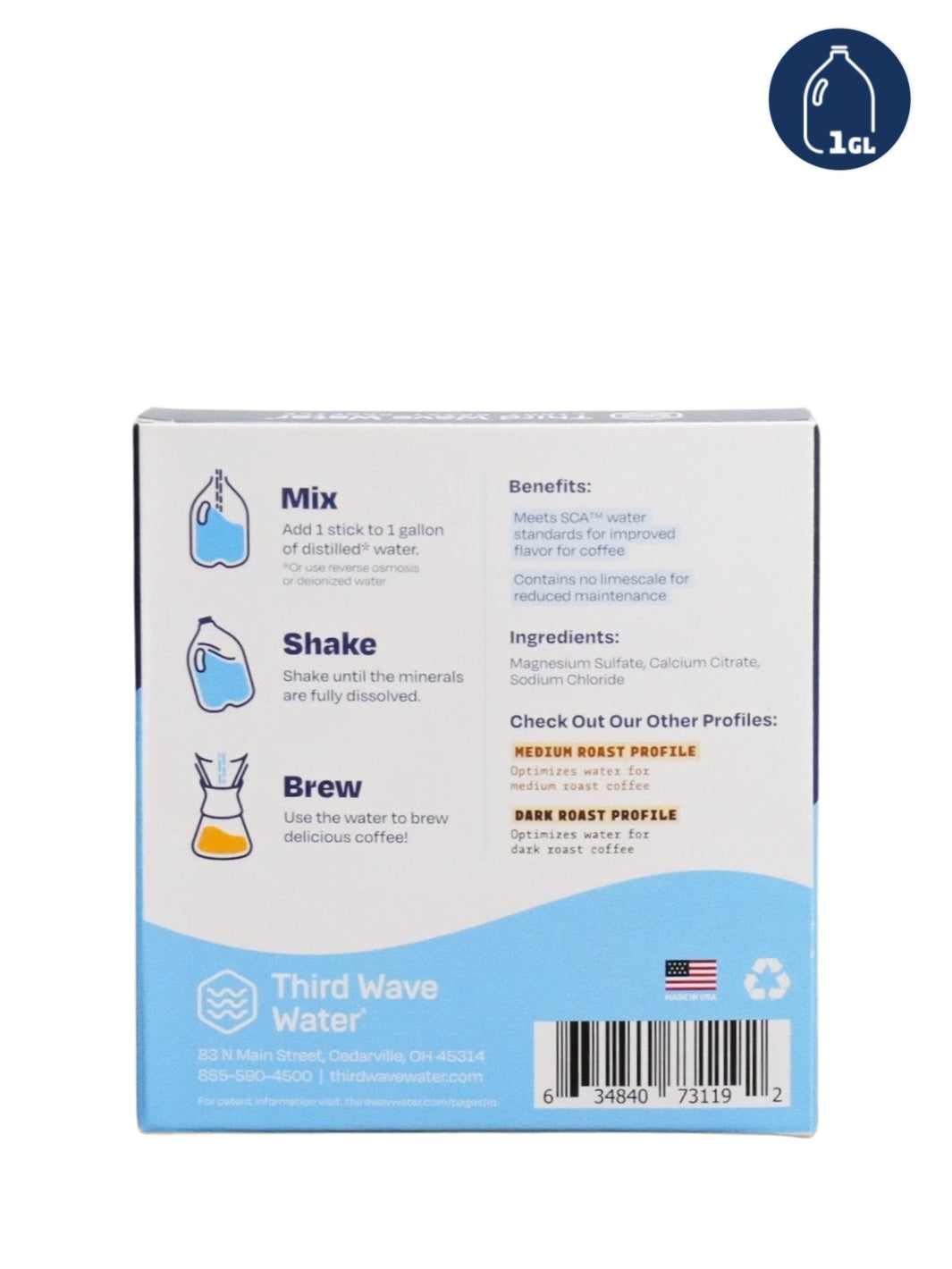THIRD WAVE WATER Classic Light Roast Profile Sachets