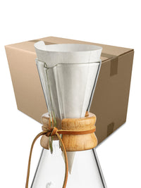 Photo of CHEMEX® Half Moon Filters (100-Pack) ( 12 Units (1 Case) ) [ Chemex ] [ Paper Filters ]