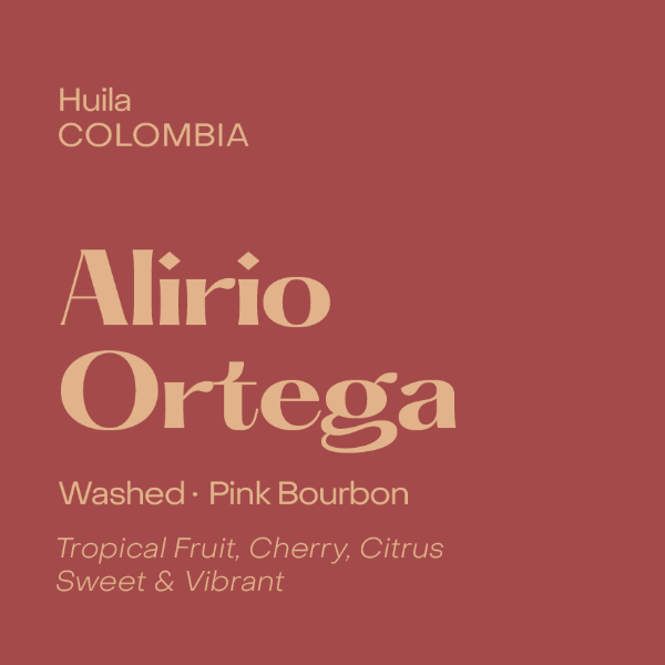 Subtext  - Alirio Ortega: Pink Bourbon Espresso