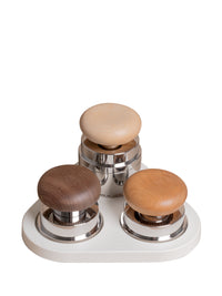 Photo of TIMEMORE PUCKS Espresso Accessory Set ( Wood ) [ Timemore ] [ Barista Tools ]