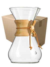 Photo of CHEMEX® Eight Cup Classic ( 6 Units (1 Case) ) [ Chemex ] [ Pourover Brewers ]