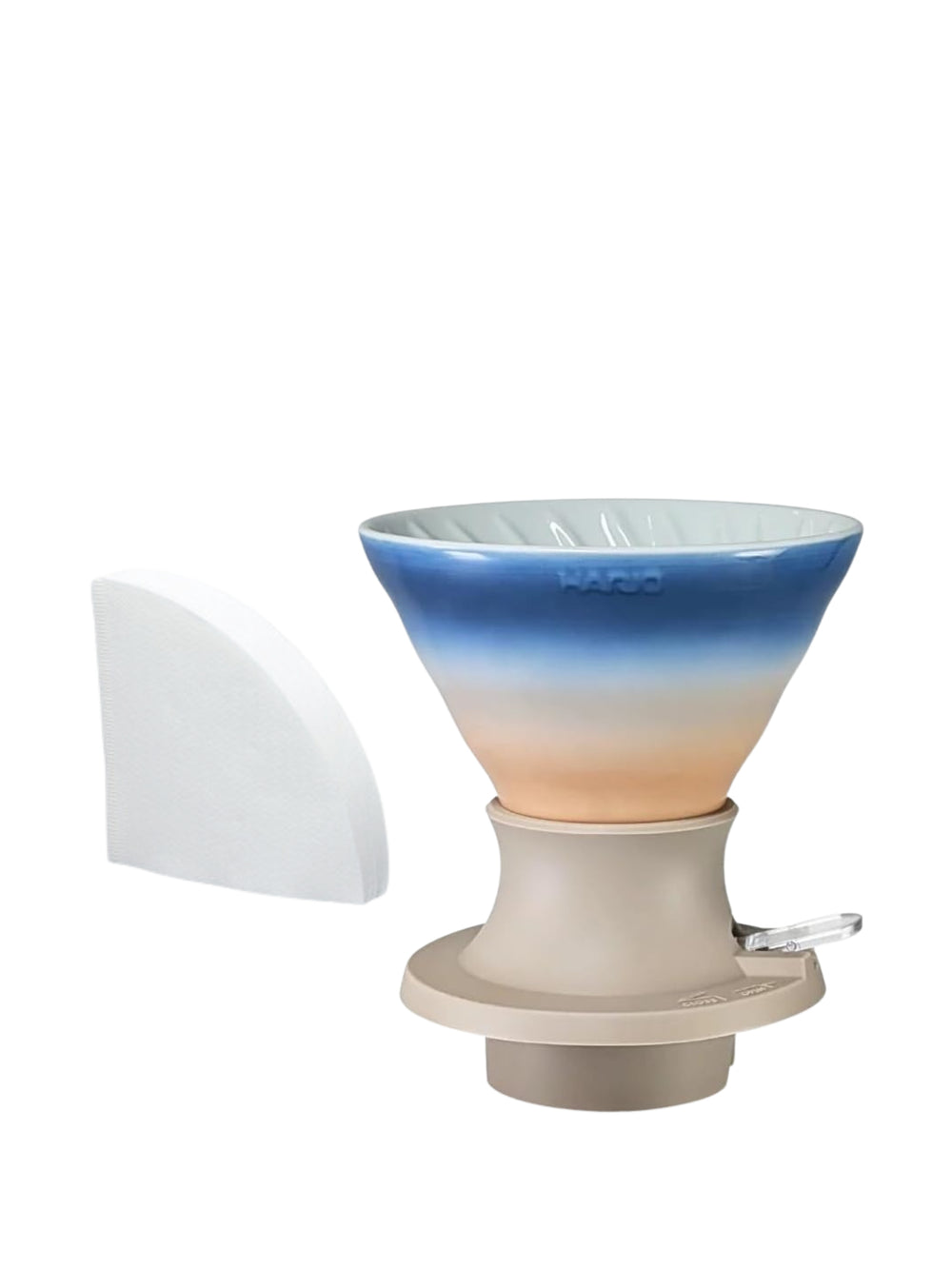 HARIO V60-02 SWITCH Immersion Dripper (200ml/6.76oz) (Ceramic)