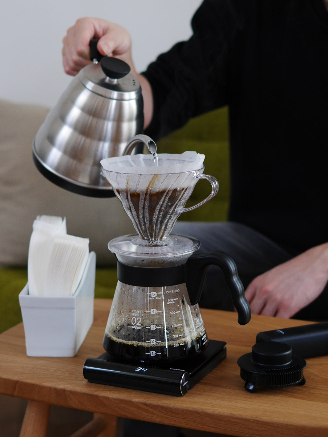 bs v600 その2 HARIO V60-02 Coffee Server (700ml/24oz) / Decanters | Eight Ounce