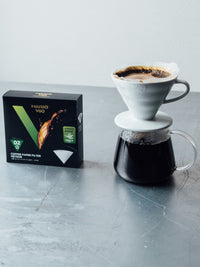 Photo of HARIO METEOR V60-02 Abaca Speed Filters (50-Pack) ( ) [ HARIO ] [ Paper Filters ]