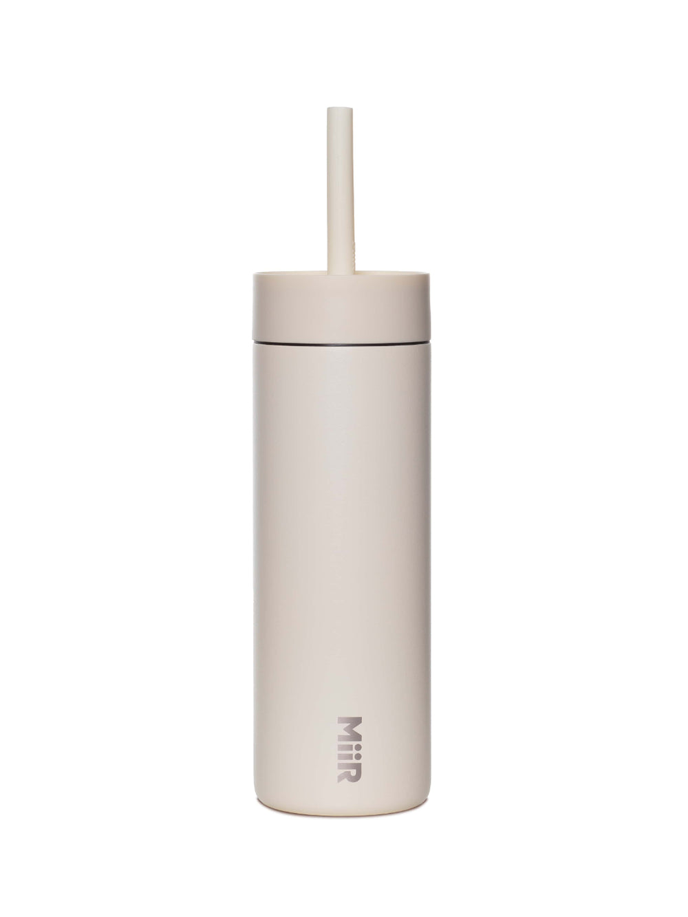 Photo of MiiR Sipper Straw Bottle (473ml/16oz) ( Sandstone White ) [ MiiR ] [ Hydration Bottles ]