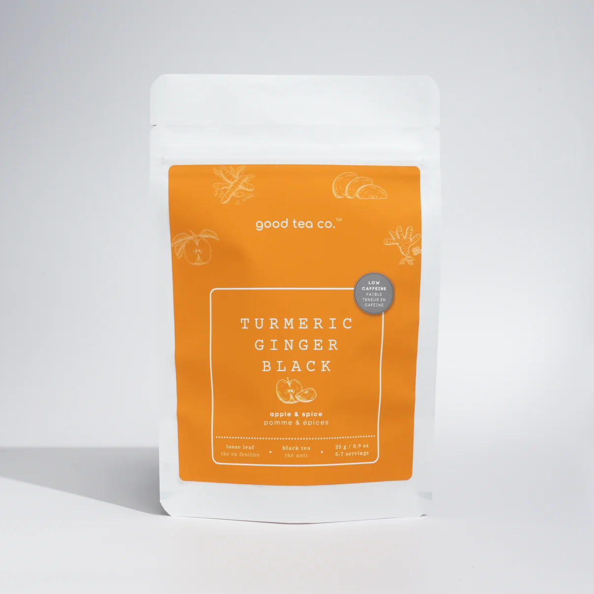 Good Tea Co - Turmeric Ginger black (mini bag)