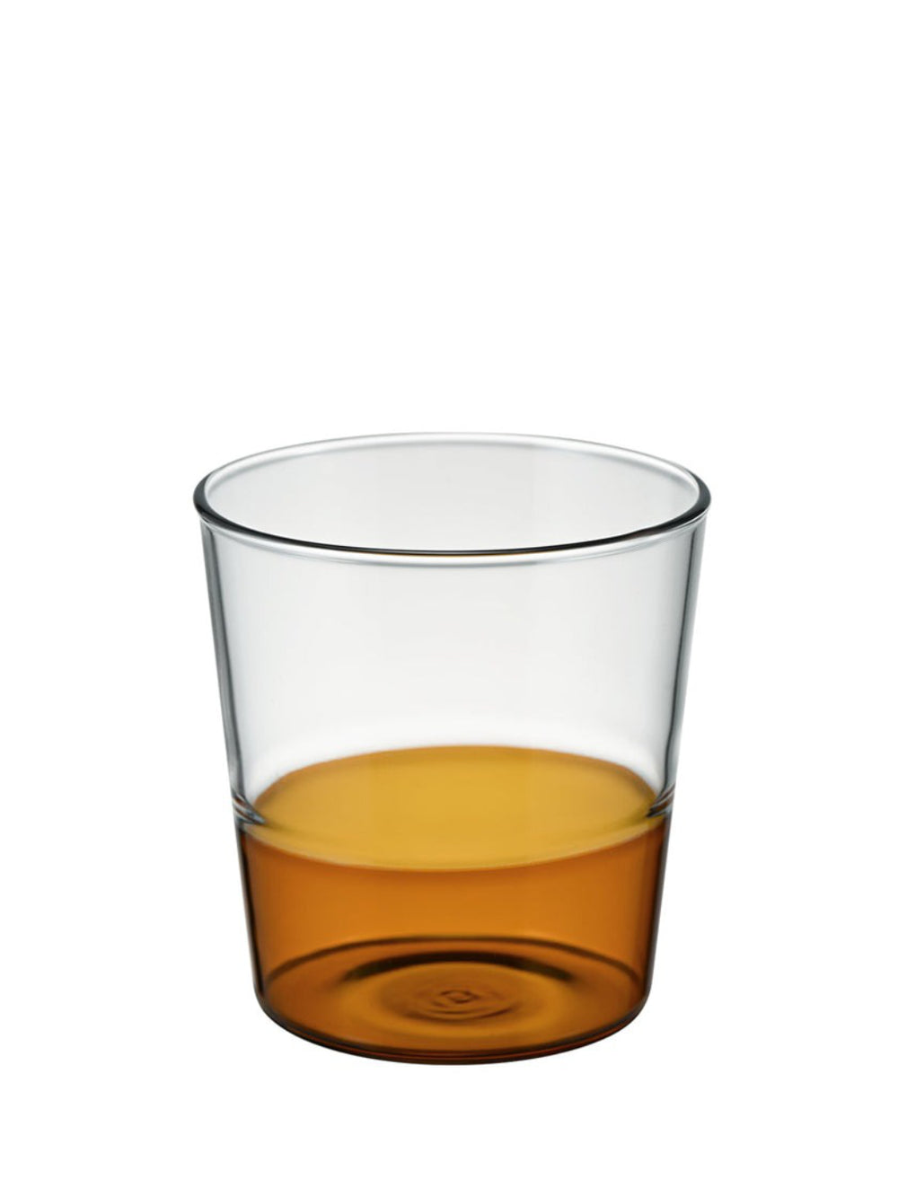 Photo of HARIO COLOURS Half Colour Glass (360ml/12.17oz) ( Amber ) [ HARIO ] [ Glasses ]