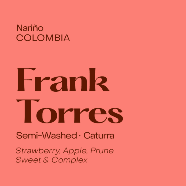 Subtext - Frank Torres: Semi-Washed Caturra