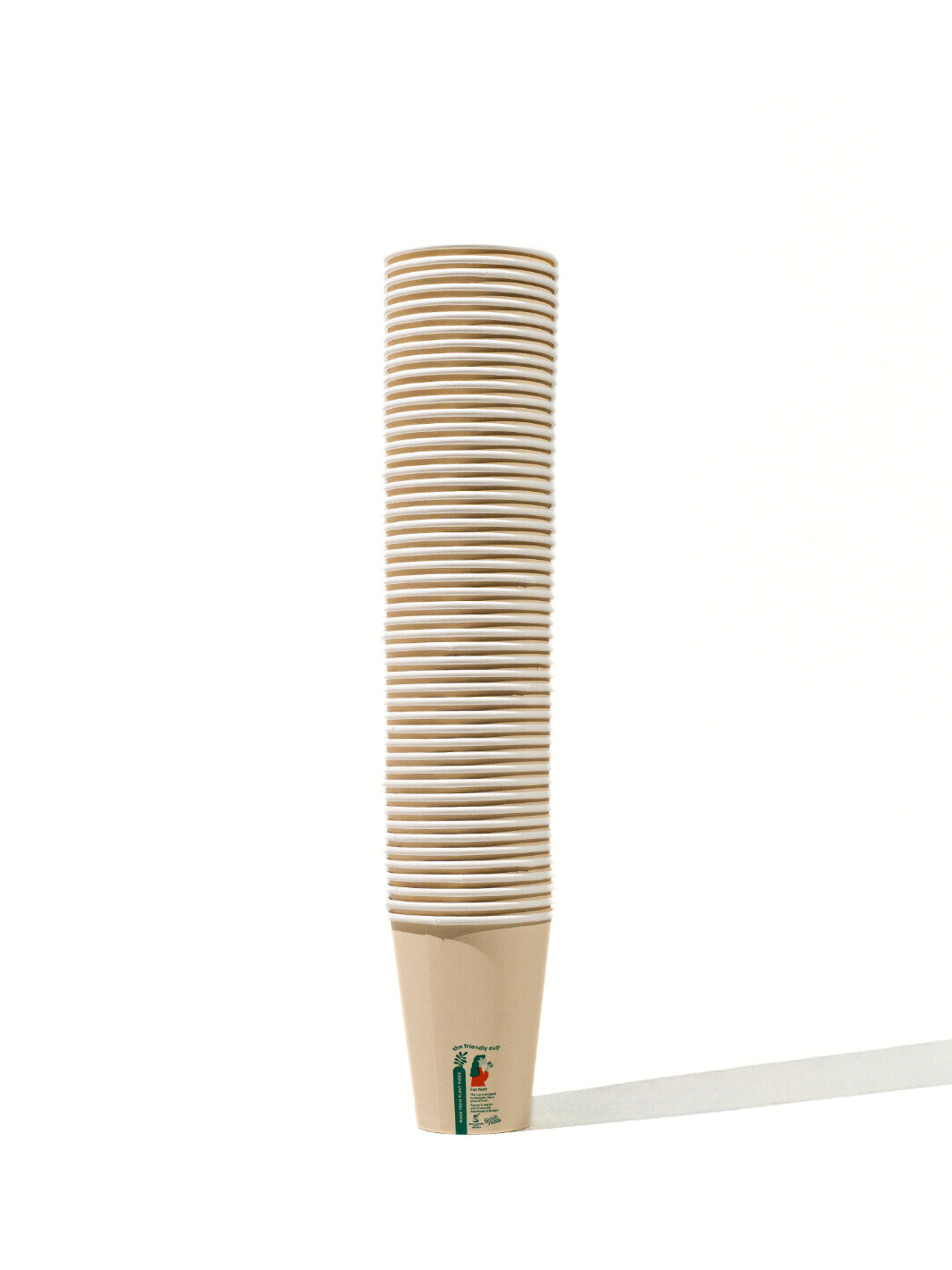 LITTLE GREEN PANDA Home Compostable Paper Cup (1000-Pack) (Brown)