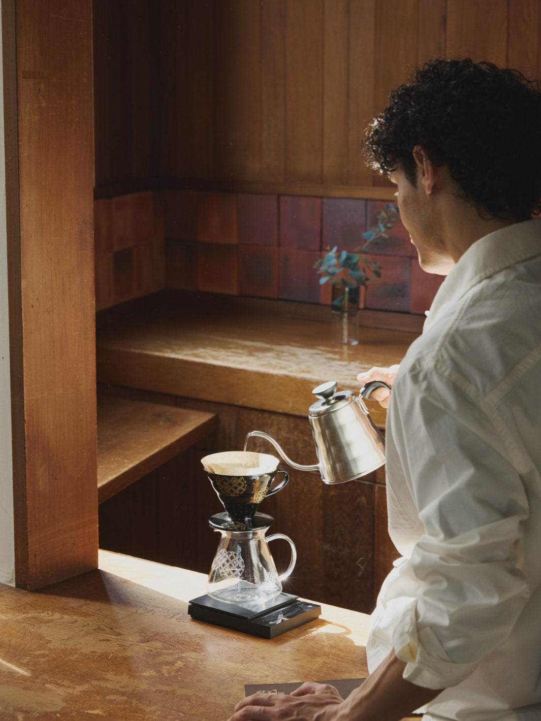 HARIO AYA Shippō V60-02 Dripper (Ceramic)