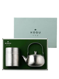 Photo of KOGU 2-Piece Tea Set (Kyusu Teapot + Tea Canister) ( Default Title ) [ KOGU ] [ Tea Equipment ]