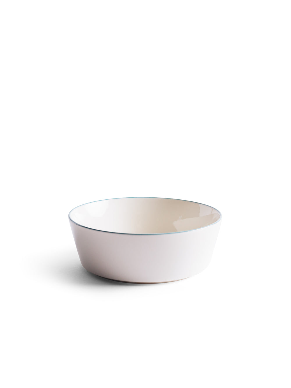 Photo of ACME Roman Small Bowl (⌀16xH5.5cm/⌀6.3xH2.17in) ( Milk + Kokako 002 ) [ Acme & Co. ] [ Bowls ]