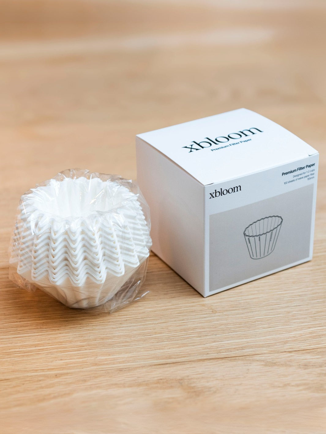 xBloom Premium Flat-Bottom Paper Filters (100-Pack)