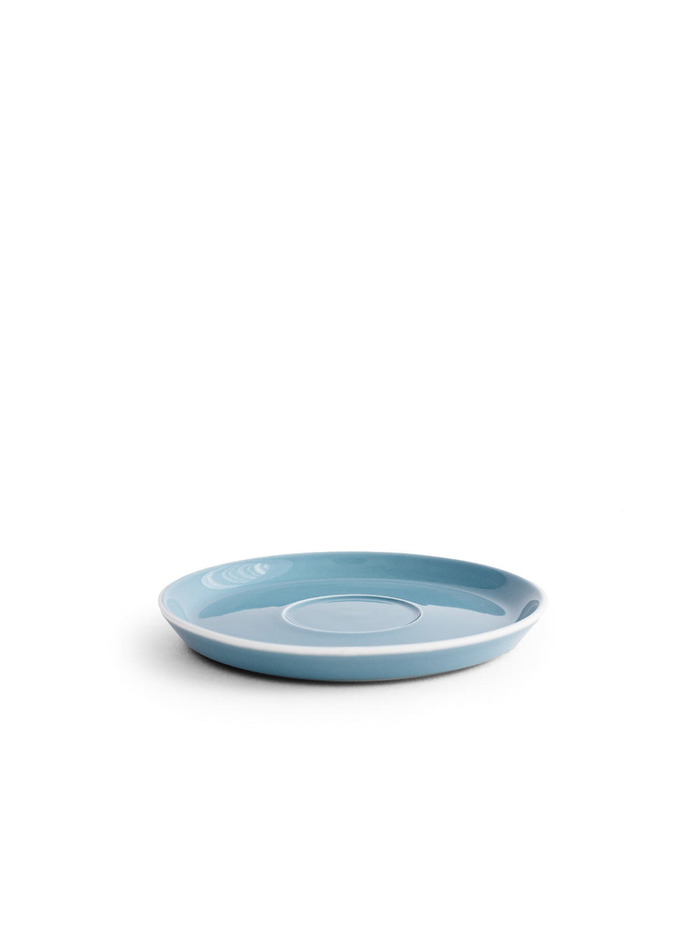 Photo of ACME Roman Medium Saucer (⌀15cm/5.91in) ( Kokako 002 ) [ Acme & Co. ] [ Saucers ]